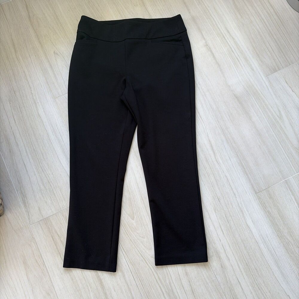 Attyre Woman’s Petite Size 12 Classic Stretchy Black Dress Pants